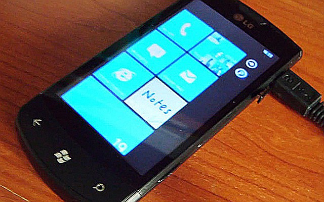 WindowsPhone, LG Touch Screen, WindowsPhone7