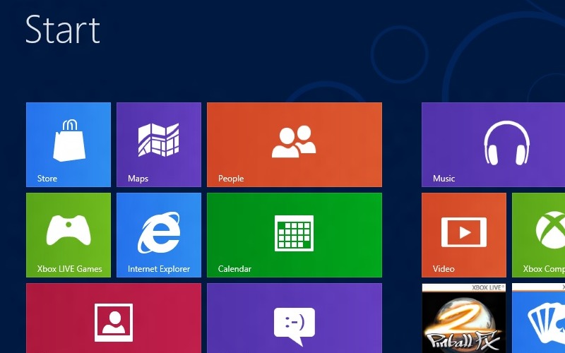 Windows 8 UI, modern metro interface, Microsoft W8