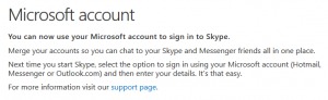 Skype and WLM, Microsoft account with Skype, MSN Messenger on Skype