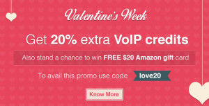 Nimbuzz, Valentine's Day 2014 Promotion, Sales on Valentine's Day
