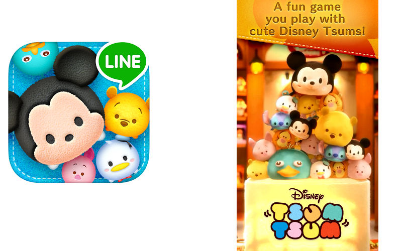 Disney Interactive games, LINE Tsum Tsum, LINE app games