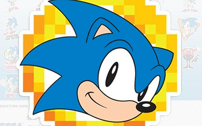 SEGA's Iconic Sonic the Hedgehog Makes His Debut as a BBM Sticker Set –  TruTower