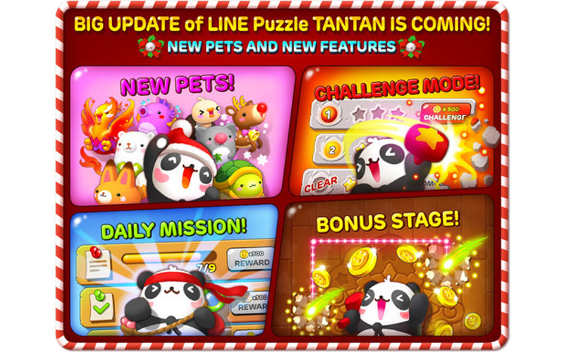 LINE Puzzle TanTan, LINE games, LINE app social games