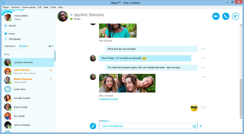 Skype and Lync, Lync app, Business communication