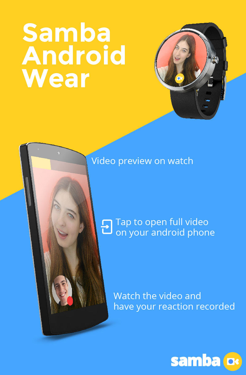Samba, Android Wear, smartwatches