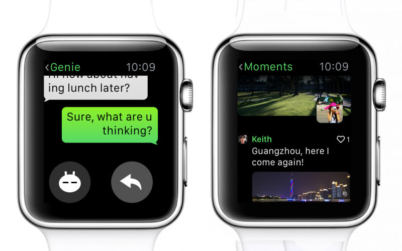 WeChat, Apple Watch, iWatch wearable