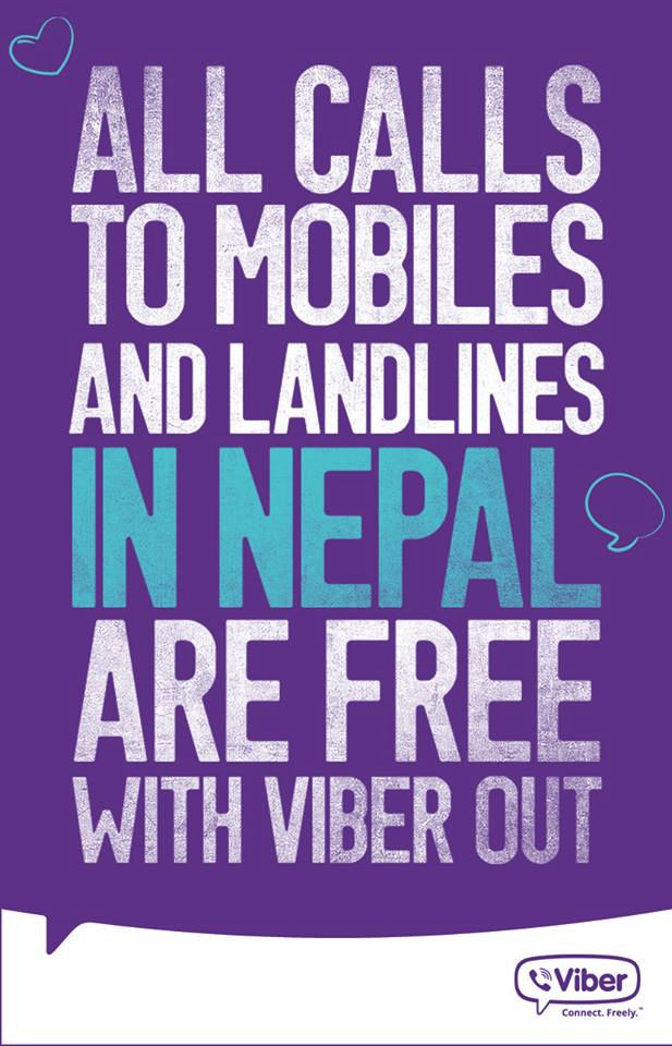 Viber Out, Nepal Earthquake, Free VoIP Apps